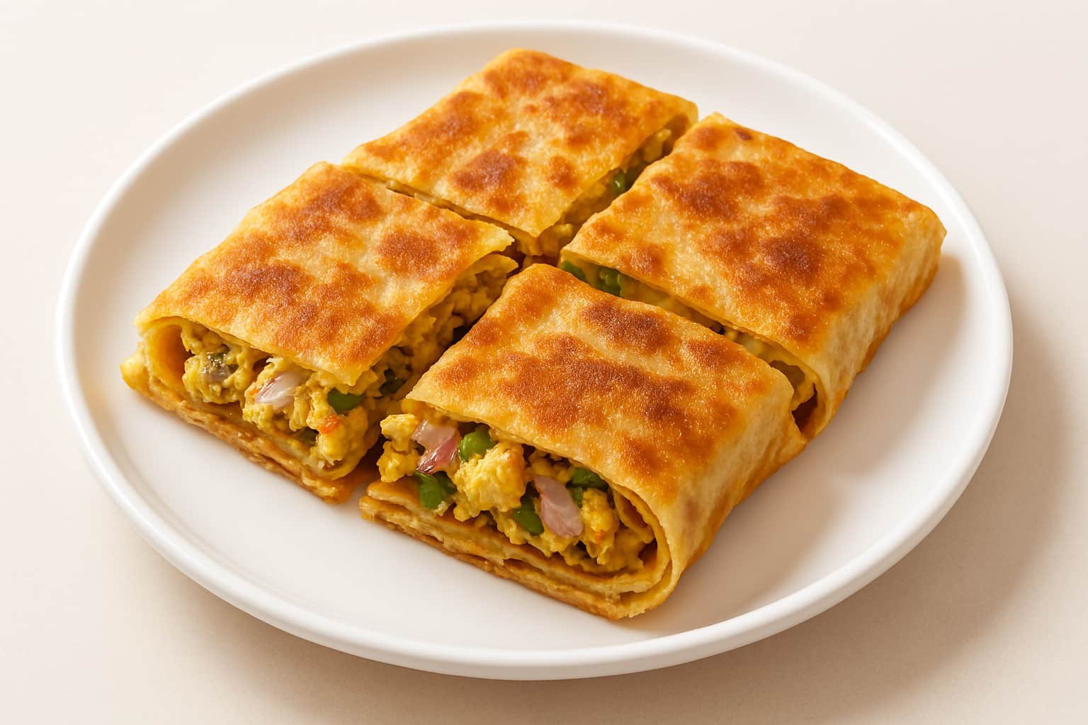 Egg Moglai Paratha